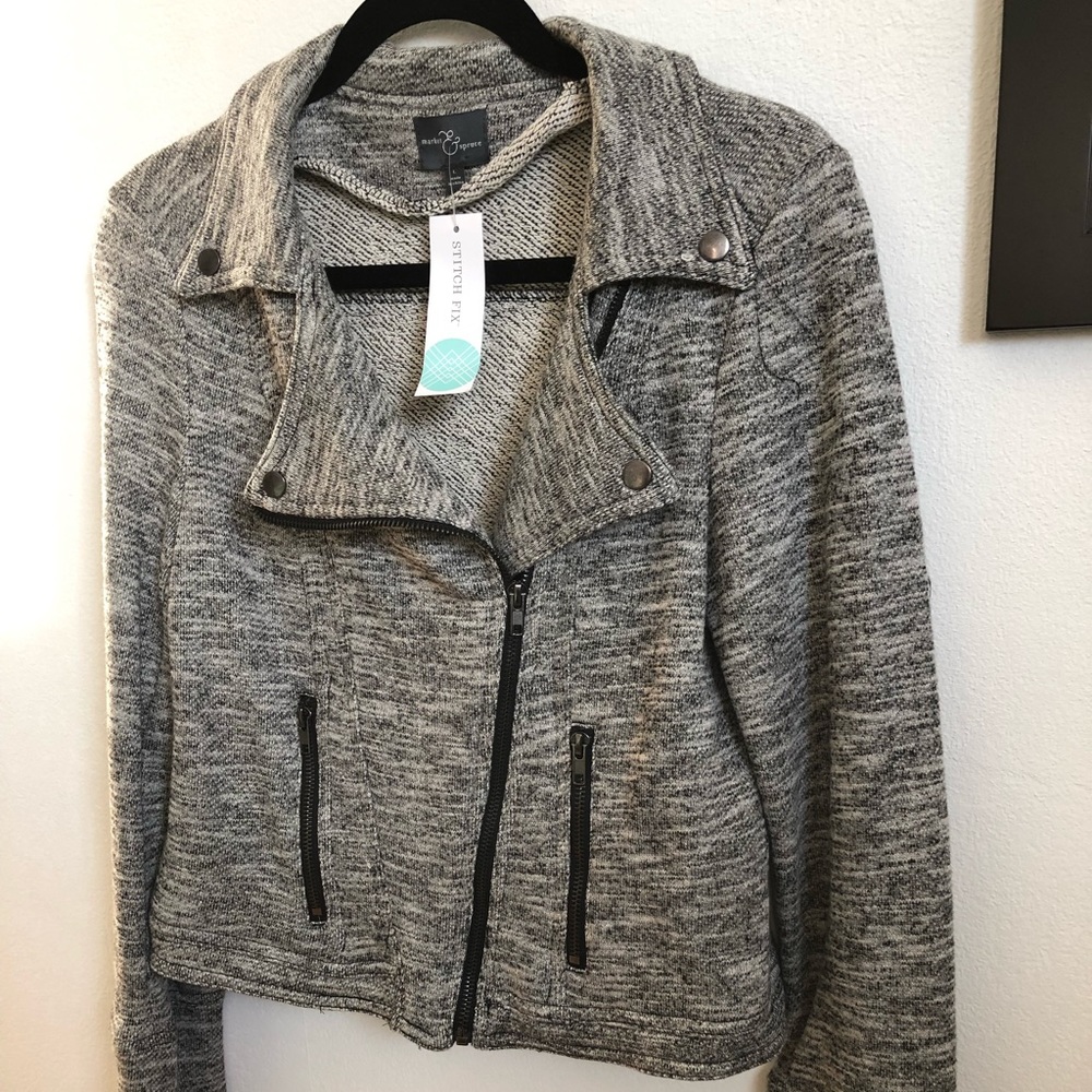 NWT Market & Spruce StitchFix Elissa Moto Jacket